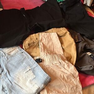 6 pairs of boys size 12 dress pants